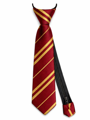 Harry Potter Gryffindor Fermuarlı Ayarlanabilir Kravat Harry Potter Gryffindor Fermuarlı Ayarlanabilir Kravat