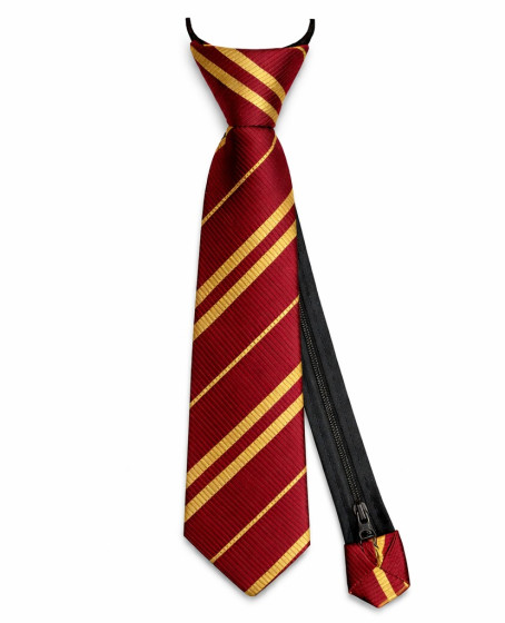 Harry Potter Gryffindor Fermuarlı Ayarlanabilir Kravat