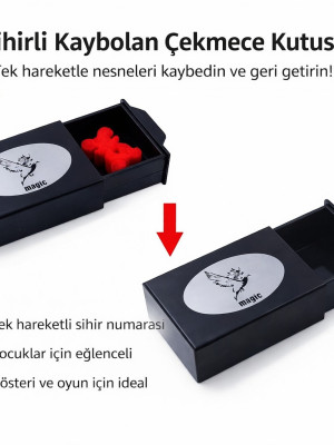 Herşeyi Kaybeden Sihirli Kutu Sihirli Çekmece 3x10x7 cm