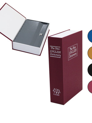 KUMBARA HOMESAFE BOOKSAFE BÜYÜK 240X155X55MM KİTAP MODELİ KİLİTLİ KASA KUMBARA