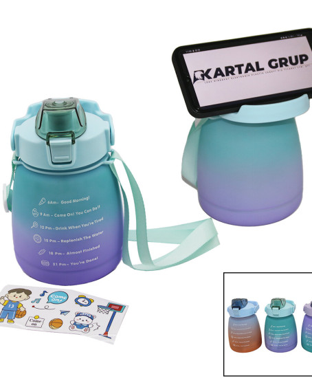 1.3LT PİPETLİ RENKLİ PLASTİK SULUK MATARA KİLİTLİ KAPAKLI TELEFONLUKLU 1.3LT PİPETLİ RENKLİ PLASTİK SULUK MATARA KİLİTLİ KAPAKLI TELEFONLUKLU