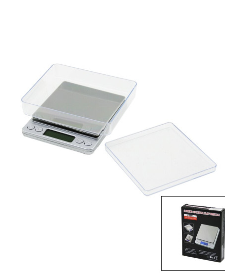 SUPERIOR MINI I-2000 3000GR/0.1GR MİNİ=10.5X13CM HASSAS TARTI - TERAZİ ŞEFFAF PLS.KAPAK PİLLİ SUPERIOR MINI I-2000 3000GR/0.1GR MİNİ=10.5X13CM HASSAS TARTI - TERAZİ ŞEFFAF PLS.KAPAK PİLLİ