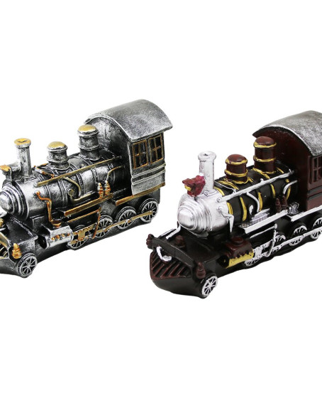 KUMBARA TREN VİNTAGE DEKORATİF BİBLO KUMBARA RENKLİ 20X12X8CM REÇİNE KUMBARA TREN VİNTAGE DEKORATİF BİBLO KUMBARA RENKLİ 20X12X8CM REÇİNE