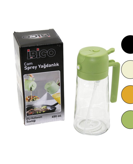 2İN1 SPREYLİ AKITMALI CAM YAĞDANLIK 450ML KİLİTLİ KAPAKLI SÜRAHİ MODELİ 2İN1 SPREYLİ AKITMALI CAM YAĞDANLIK 450ML KİLİTLİ KAPAKLI SÜRAHİ MODELİ