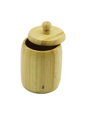 AHŞAP BAMBU ŞEKERLİK KAPAKLI ÇAP: 7.5CM DERİNLİK: 8.5CM NO : 8 AHŞAP BAMBU ŞEKERLİK KAPAKLI ÇAP: 7.5CM DERİNLİK: 8.5CM NO : 8