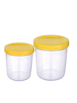 İçiçe Geçen 2 li saklama kabı  (250ve 400ml)