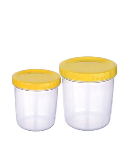 İçiçe Geçen 2 li saklama kabı  (250ve 400ml)