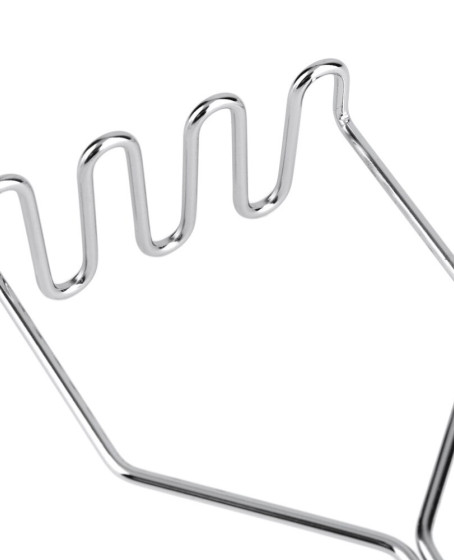 İnox Paslanmaz Metal Patates Ezici Püre Yapıcı 27 cm İnox Paslanmaz Metal Patates Ezici Püre Yapıcı 27 cm