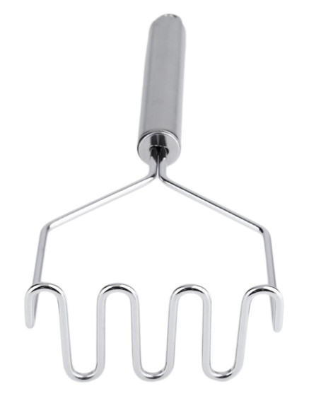 İnox Paslanmaz Metal Patates Ezici Püre Yapıcı 27 cm İnox Paslanmaz Metal Patates Ezici Püre Yapıcı 27 cm
