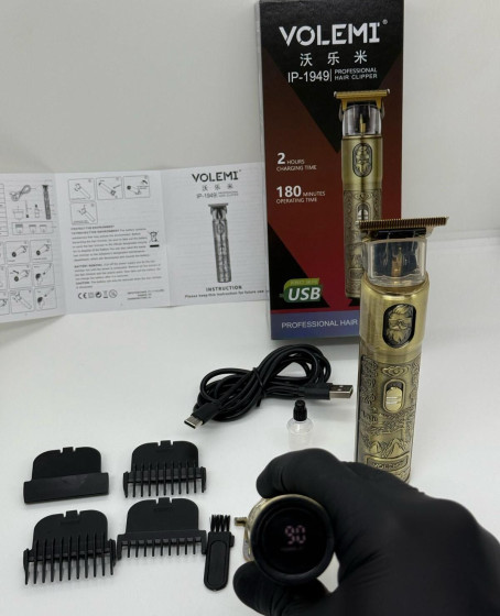 IP-1949 Şarj Göstergeli Sakal Lazer Öncesi Vücut Ense Çizim Kişisel Bakım Aletleri Sıfıra Yakın Tıraş