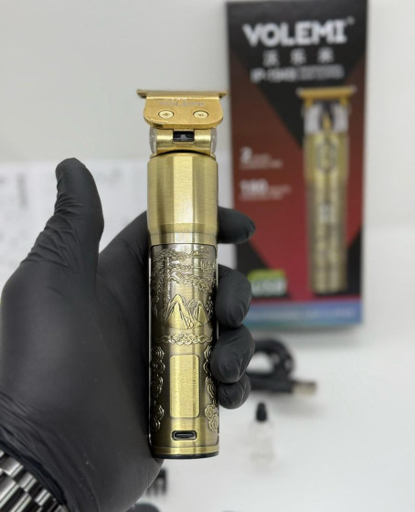 IP-1949 Şarj Göstergeli Sakal Lazer Öncesi Vücut Ense Çizim Kişisel Bakım Aletleri Sıfıra Yakın Tıraş
