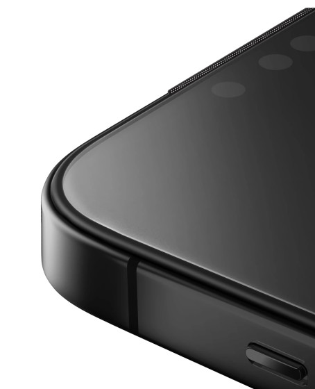 iPhone 16 Ekran Koruyucu Kırılmaz Cam Çıtalı Koruyucu