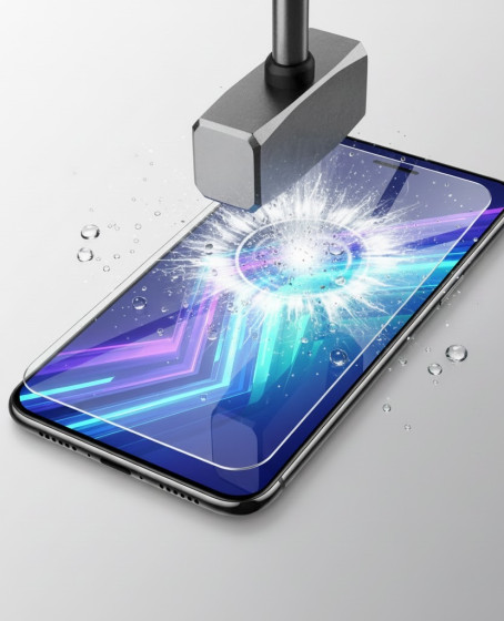 Tecno Spark 20C Ekran Koruyucu Kırılmaz Cam Şeffaf Cam