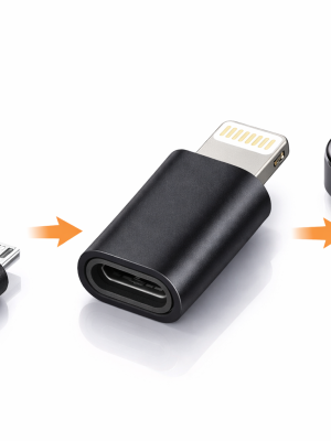 iPhone 11 Pro Max Uyumlu Android Micro USB Şarj Kablosunu iPhone Lightning e Çevirici