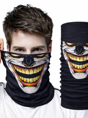 Joker Gülüşlü Baf Maske – Çok Amaçlı Boyunluk Bandana 3 No