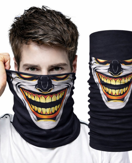 Joker Gülüşlü Baf Maske – Çok Amaçlı Boyunluk Bandana 3 No