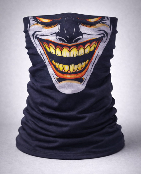 Joker Gülüşlü Baf Maske – Çok Amaçlı Boyunluk Bandana 3 No