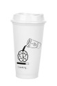 Kahve Bardağı - Kapaklı Beyaz 473 ml Kahve Bardağı - Kapaklı Beyaz 473 ml