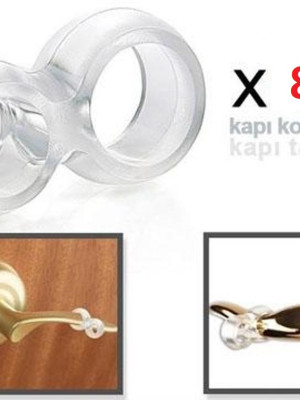Kapı Kolu Stoperi - Kapı Tamponu - 8 Adet Kapı Kolu Stoperi - Kapı Tamponu - 8 Adet