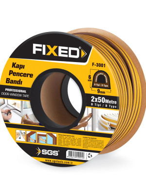 KAPI PENCERE BANDI (KAHVERENGİ) 2*50 MT