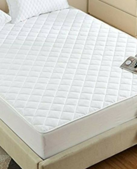 Kapitoneli Tek Kişilik Yatak Koruyucu Sıvı Geçirmez Alez (100 x 200 )