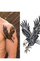 Kartal Geçici Dövme Şablonu Büyük Boy Kartal Geçici Dövme Şablonu Büyük Boy
