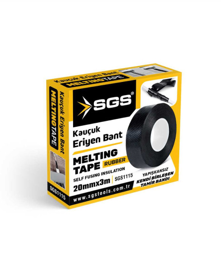 KAUÇUK ERİYEN BANT 20MM X 3 METRE