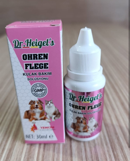 Kedi Kulak Temizleyici - Dr. Heigels 30ML Kedi Kulak Temizleyici - Dr. Heigels 30ML