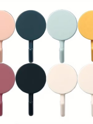 Kendinden Yapışkanlı Renkli Duvar Askısı (10LU SET)