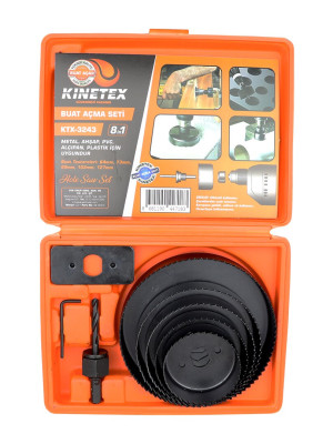 8İN1 BUAT AÇMA PANÇ SETİ METAL - AHŞAP - PVC - ALÇIPAN - PLS. 64-73-89-102-127MM KTX-3243