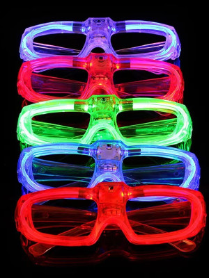 Kırmızı LED Işıklı Parti Gözlüğü 3 Modlu – Glow & Gece Eğlence Gözlüğü Kırmızı LED Işıklı Parti Gözlüğü 3 Modlu – Glow & Gece Eğlence Gözlüğü