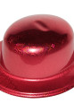 Kırmızı Renk Hologramlı Plastik Yuvarlak Melon 27x24 cm