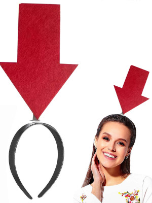 Kişiselleştirilebilir Ok Taç – Üzerine Yazı Yazılabilen Parti Tacı Kırmızı Renk Kişiselleştirilebilir Ok Taç – Üzerine Yazı Yazılabilen Parti Tacı Kırmızı Renk