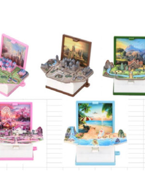 Kitap Şeklinde 3D Anahtarlık
