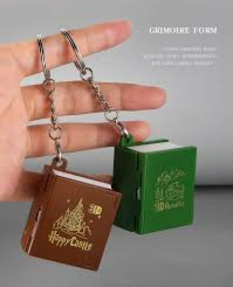 Kitap Şeklinde 3D Anahtarlık Kitap Şeklinde 3D Anahtarlık