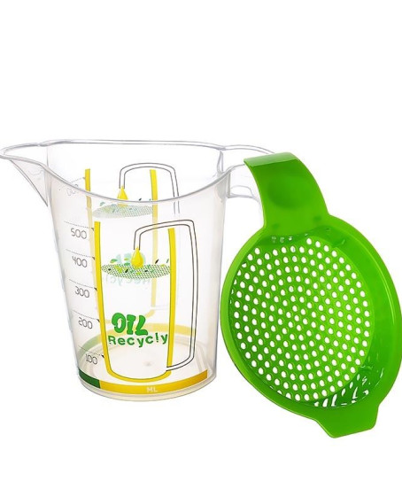 Kızartma Yağı Süzgeci - Sıvı Yağ Süzgeci 500ML Kızartma Yağı Süzgeci - Sıvı Yağ Süzgeci 500ML