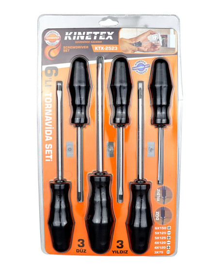 6PCS TORNAVİDA SETİ 6X150 YILDIZ - 5X125 DÜZ-YILDIZ - 4X120 DÜZ-YILDIZ - 3X75 DÜZ