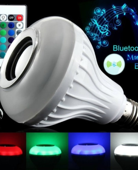 Kumandalı Bluetooth Disco Ampul RGB