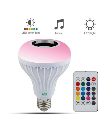 Kumandalı Bluetooth Disco Ampul RGB