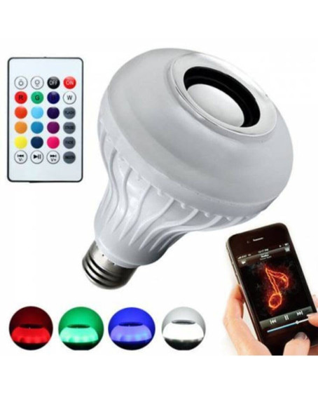 Kumandalı Bluetooth Disco Ampul RGB