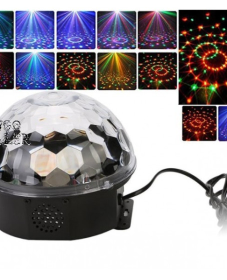 Kumandalı Kristal Led RGB Disko Topu Kumandalı Kristal Led RGB Disko Topu