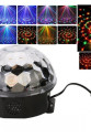 Kumandalı Kristal Led RGB Disko Topu Kumandalı Kristal Led RGB Disko Topu