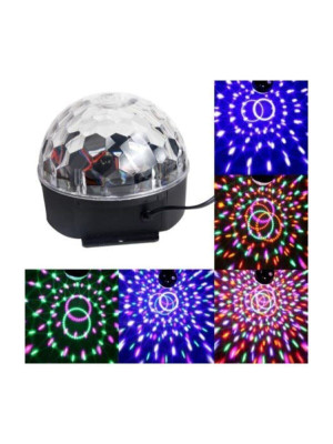 Kumandalı Kristal Led RGB Disko Topu Kumandalı Kristal Led RGB Disko Topu