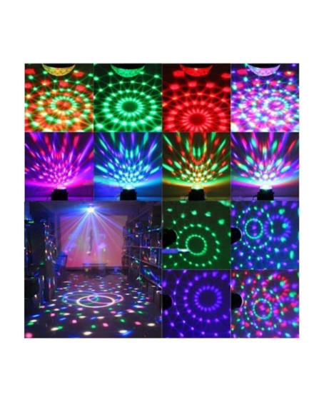 Kumandalı Kristal Led RGB Disko Topu Kumandalı Kristal Led RGB Disko Topu
