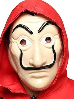 La Casa De Papel Salvador Dali Maskesi Orjinal İthal Ürün La Casa De Papel Salvador Dali Maskesi Orjinal İthal Ürün