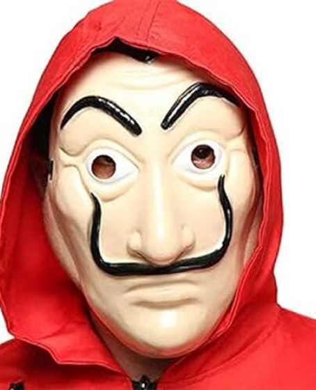 La Casa De Papel Salvador Dali Maskesi Orjinal İthal Ürün