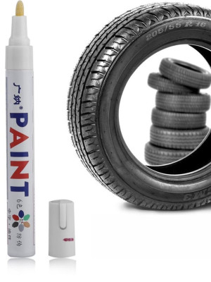 Lastik Yazı Kalemi - Beyaz Lastik Yazı Kalemi - Beyaz