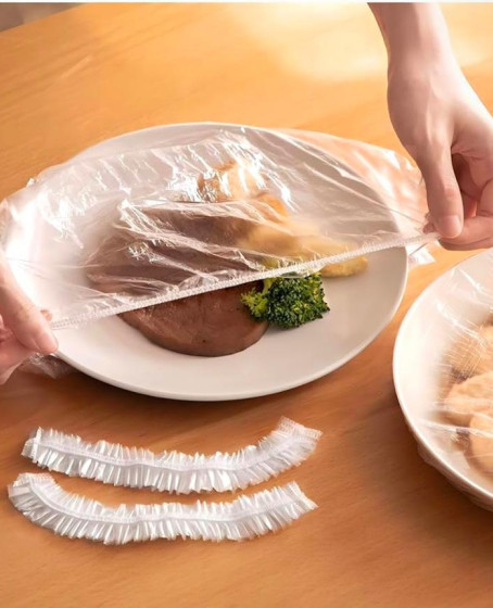 Lastikli Tencere Ve Tabak Bonesi 100 Adet (22cm) Lastikli Tencere Ve Tabak Bonesi 100 Adet (22cm)