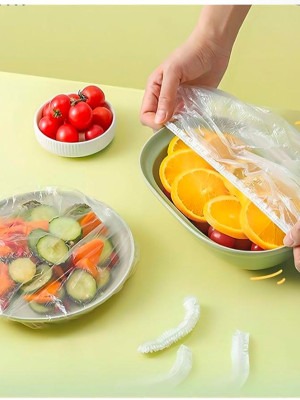 Lastikli Tencere Ve Tabak Bonesi 100 Adet (24cm)