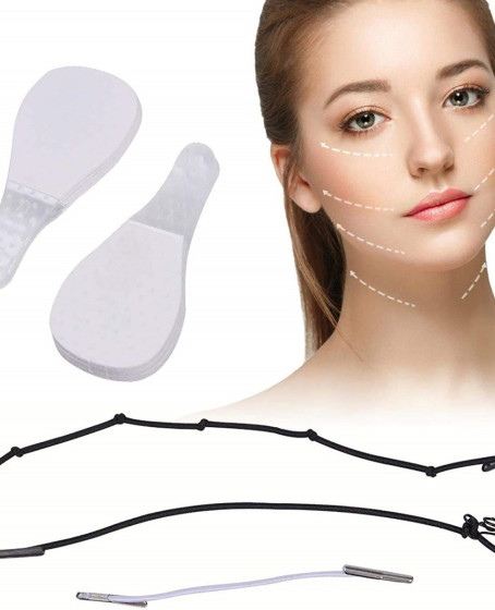 Lastikli Yüz Kaş Göz Boyun Gerdirme Kaldırma Bantları 40 Adet Lastikli Yüz Kaş Göz Boyun Gerdirme Kaldırma Bantları 40 Adet